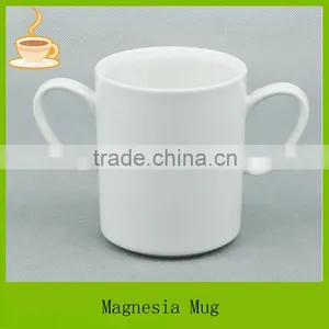 Double Handle Ceramic Mug With Customized Decal Printing LJ-1127 thumbnail-1