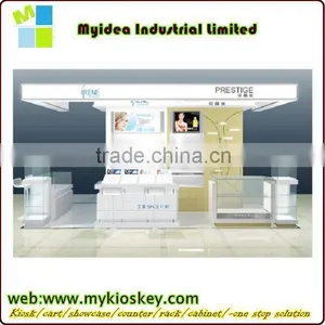 Tempered Clear Glass New Design Cosmetic Shop Counter thumbnail-2