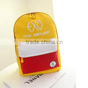 2015 New Design Ladies Colors Canvas Backpack for Stock thumbnail-6