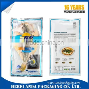 Plastic Packaging Material for Frozen Sea Food/ Plastic Frozen Food Packing Roll Film Printing thumbnail-5