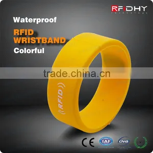 Printed Silicone Wristbands NFC Wristband for Bowling Centers thumbnail-1
