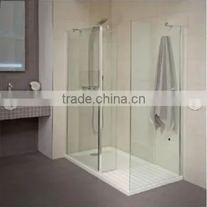 Luxurious Portable Batrhroom Frameless Glass Adjust Shower Door Quality Choice thumbnail-6
