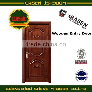 Carved Wooden Entry Door thumbnail-1