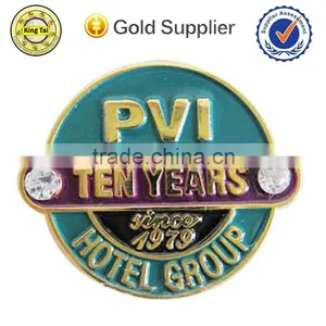 Lastest Design Metal Quality Wholesale Metal Craft Badge for Gentlement thumbnail-1