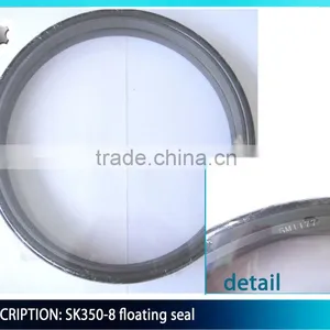 Excavator Gearbox Seal Kobelco Floating Seal for Sk200-8 Kobelco Excavator Parts thumbnail-1