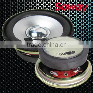 YD66-50B 8Ohm 10W Round Silver Cone Speaker, 66mm Small Waterproof Speaker thumbnail-1