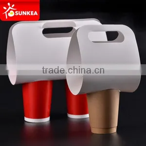 1 Pack 2 Pack Wrapped Handle Cup Carriers thumbnail-1