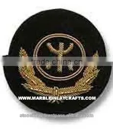 High Grade Hand Embroidered Bullion Bire Blazer Badges thumbnail-1