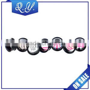 Factory Wholesale Acrylic Ear Stretcher Custom Ear Gauges Fashion Plug Tunnel thumbnail-1