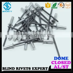 HIGH QUALITY ISO 15973 AL/ST CLOSED END RIVETS thumbnail-1