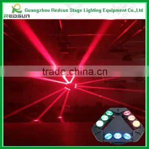 LED 3*3 Spider Light 8pcs*10w RGBW 4IN1 Charming Stage /party/club/party/christmas/house Decor Concert dj Moving Head Light thumbnail-2