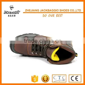 Top Brand High Quality Full Grand Leather Rubber Sole Safety Boot Quality Choice thumbnail-3