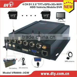 2015 Good Performance DTY Industrial 3G Wifi & GPS Mdvr Support 4 Channels ,VR8800-3GW thumbnail-1