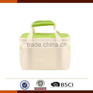 Canvas Insulated Cooler Bags for Lunch Box thumbnail-4