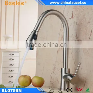 China UPC Pull Out Kitchen Faucet Water Sink Tap Wash Basin Faucet thumbnail-4