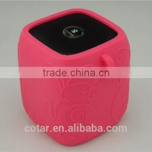2015 Best-Sale Waterproof Mini Bluetooth Speaker With Hand Free Function Red Color thumbnail-4
