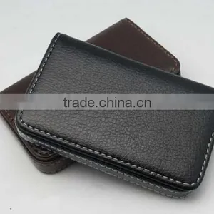 Custom Business Leather Men Name Card Holder thumbnail-2