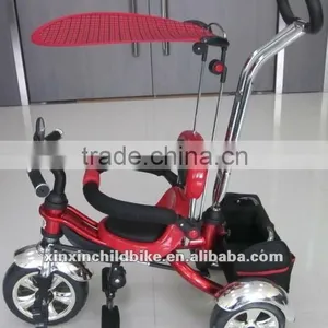 Children Tricycle,Foot,Awning,Guardrail Can Turn Up&down thumbnail-1