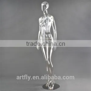 Top Level Female Transparent Mannequin for Lingerie Display thumbnail-1