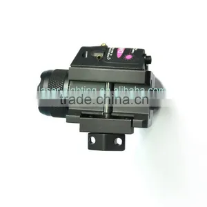 Optic Riflescope Long Distance Laser Sight Hunting Red Dot Sight Red Laser and LED Flashight thumbnail-2