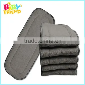 Babyland Printed Cartoon Cloth Diapers Baby Diapers Charcoal Bamboo Cloth Diaper With Double Gussets Quality Choice thumbnail-4