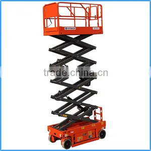 Hydraulic Operation Self Propelled Scissor Lift Table thumbnail-1