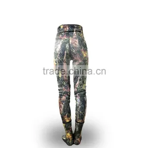 2016 Camo Color Neoprene Fishing Wetsuit thumbnail-3