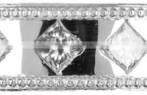 Palladium Diamond Wedding Bands thumbnail-2