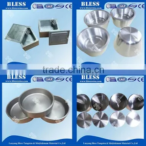 Hot Sale Multiple Molybdenum and Tungsten Crucible Price in China Luoyang thumbnail-1