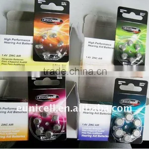 A13 Hearing Aid Batteries Zinc Air Cells thumbnail-3