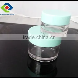 PETG Body Material and Plastic Cap Material Cosmetic Packaging Jar thumbnail-2