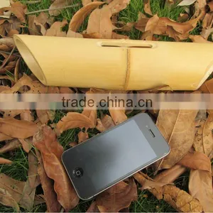 Bamboo Speaker for Smartphone | Wooden Speaker thumbnail-1