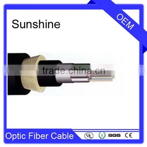 Outdoor Fiber Optic Cable GYTY 6core Single Mode Fiber Optic Cable thumbnail-1