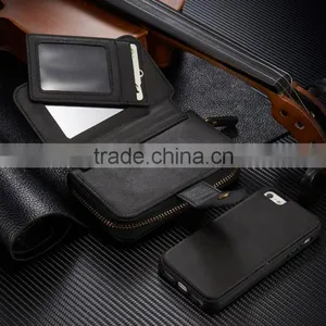 Factory Supply Attractive Flip Wallet Case for Iphone 5se thumbnail-5