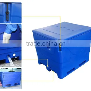 Isothermal Fish Bins, Insulated Fish Bins 1000Lt-600Lt-400Lt Capacity thumbnail-1