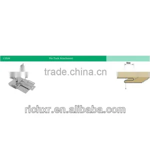 13534 Folder/pin Tuck Attachment - Single Needle Machine Attachment/sewing Machine Spare Parts thumbnail-1
