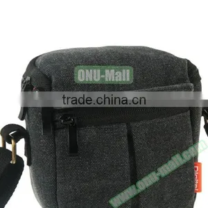 Top Quality Digital Camera Canvas Bag Portable Bag China Price, Size: 13.5cm x 9cm x 14cm thumbnail-5