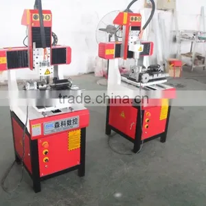 Easy Operation Alumium Pcb Making Driling Machine Mini Desktop Cnc Engraving for Aliumium Steel Cnc Router Machine 3040 4 Axis thumbnail-5