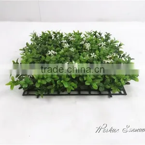 Plastic Grass Artificial Boxwood Turf With Flowers Milan Grass Mat for Football Flooring Decor thumbnail-5