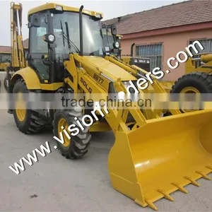 China SDLG B877 Backhoe Loader With VOLVO Technology thumbnail-1