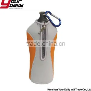 Neoprene Zip Stubby Bottle Holder/Single Beer Bottle Cooler Stubby Holder thumbnail-3
