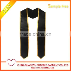 Hot Sell Graduation Trimming Stole/Sashes For Graduation Gown thumbnail-1