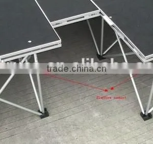 2015 RP Aluminum Portable Smart Stage With Lightweight and Large Loading Design thumbnail-6