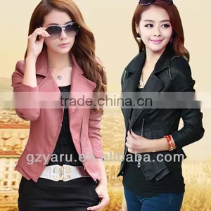 Women Fashion Designs Leather Jacket thumbnail-1