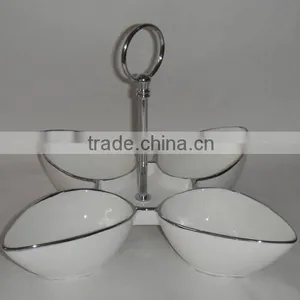 High Quality Electro Porcelain Divided Plate thumbnail-1