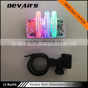 Powerful Waterproof LED Mountain Bicycle Front Light With Battery thumbnail-4