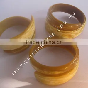 Set of 3 Horn Bracelet, Snake Design thumbnail-1