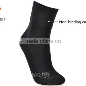 Cheap Black 100 Cotton Ankle Socks Men thumbnail-1