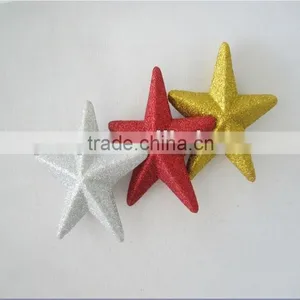 YIWU YIPAI80mm White Polyfoam Solid Five--pointed Star thumbnail-3