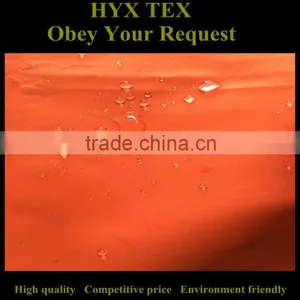 100% Polyester Waterproof Double Weft Coated Microfiber Peach Skin Fabric thumbnail-2